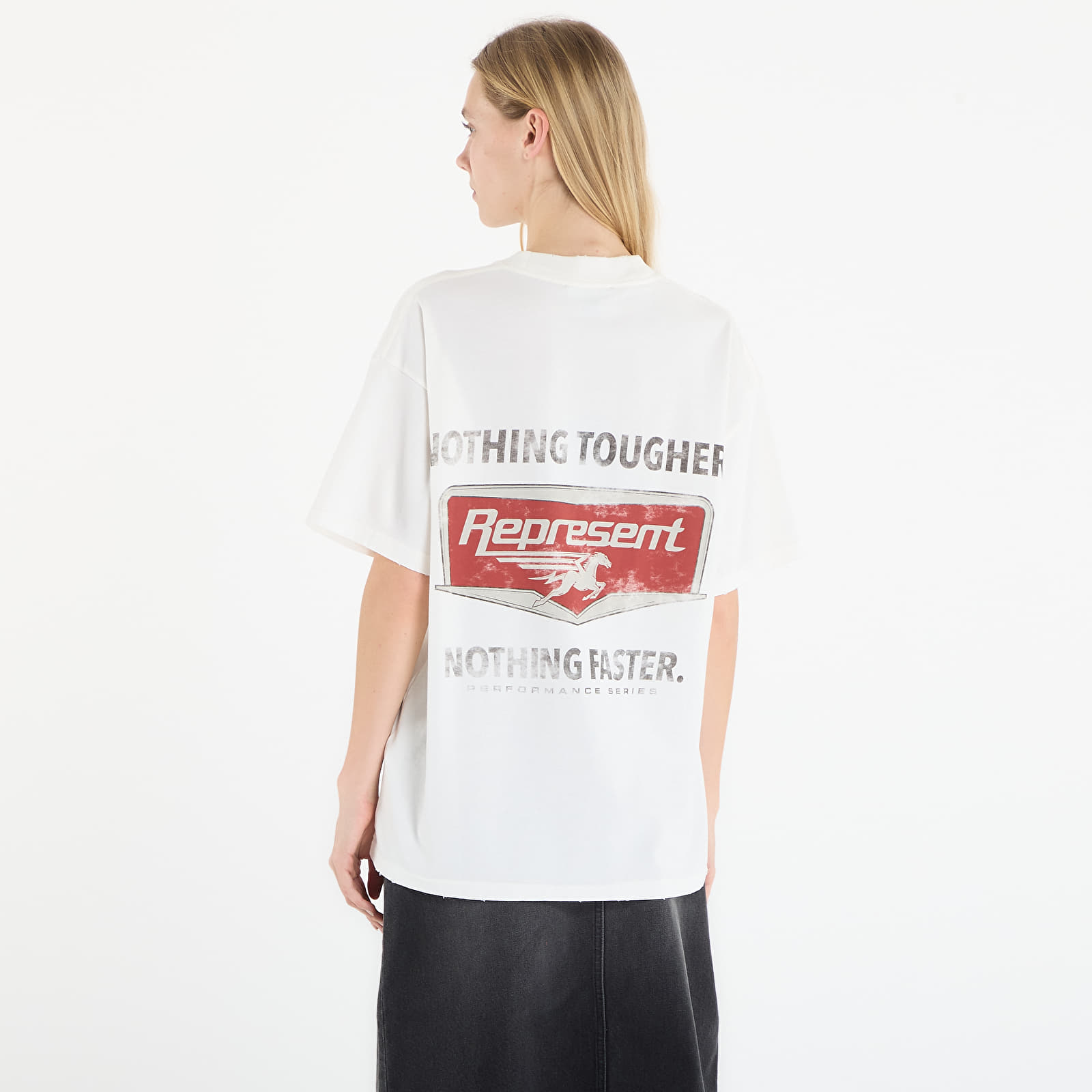 T-Shirts REPRESENT Nothing Faster T-Shirt UNISEX Flat White