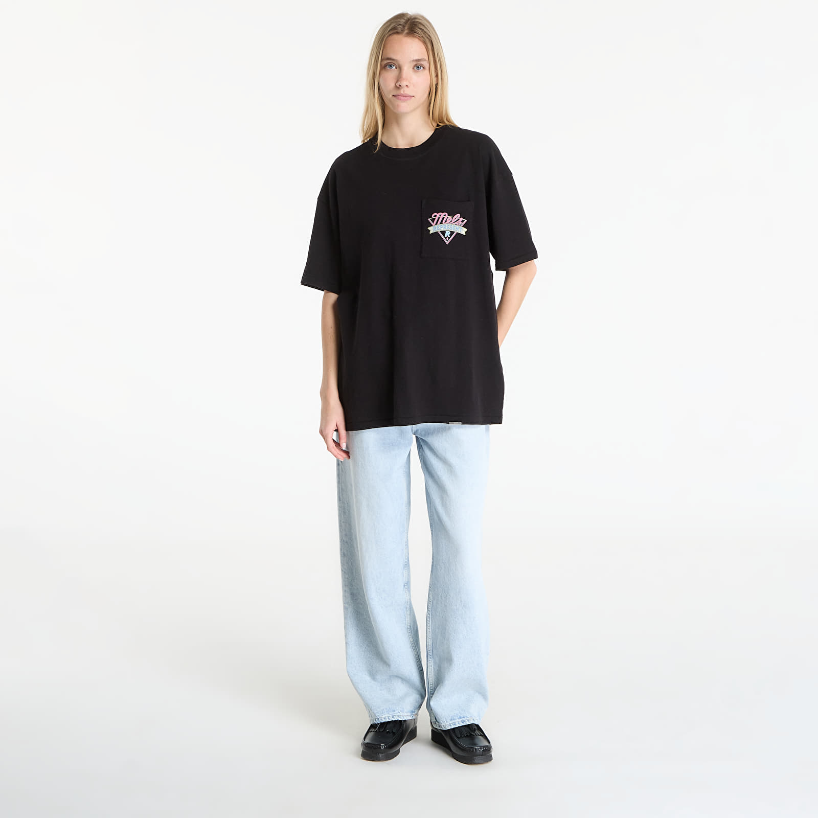 Trička REPRESENT Mel'S Dinner T-Shirt UNISEX Jet Black