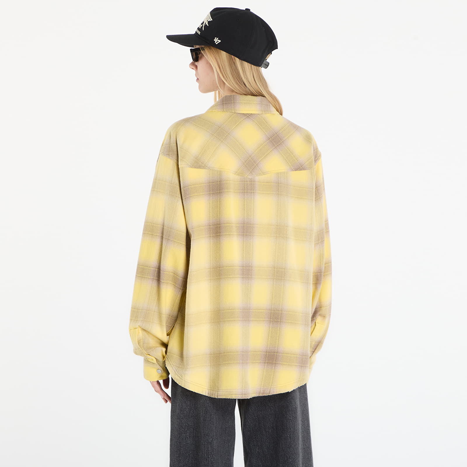 Skjorter REPRESENT Vintage Flannel UNISEX Creamed Corn