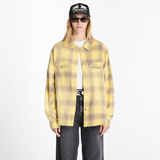 Camisa REPRESENT Vintage Flannel UNISEX Creamed Corn