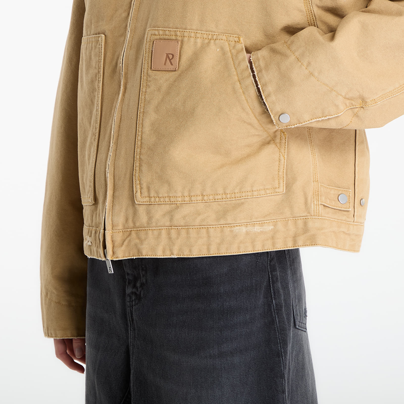 Jakker REPRESENT Worker Jacket UNISEX Washed Tan