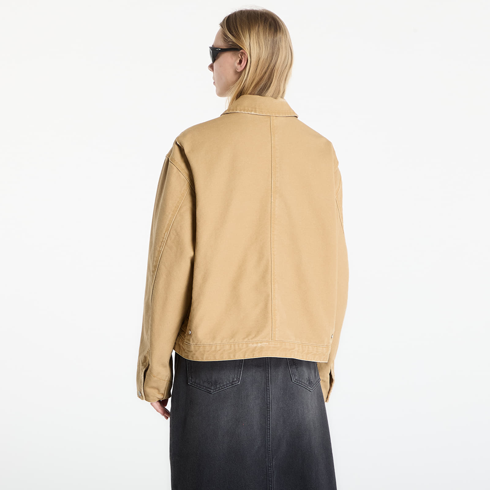 Jakker REPRESENT Worker Jacket UNISEX Washed Tan