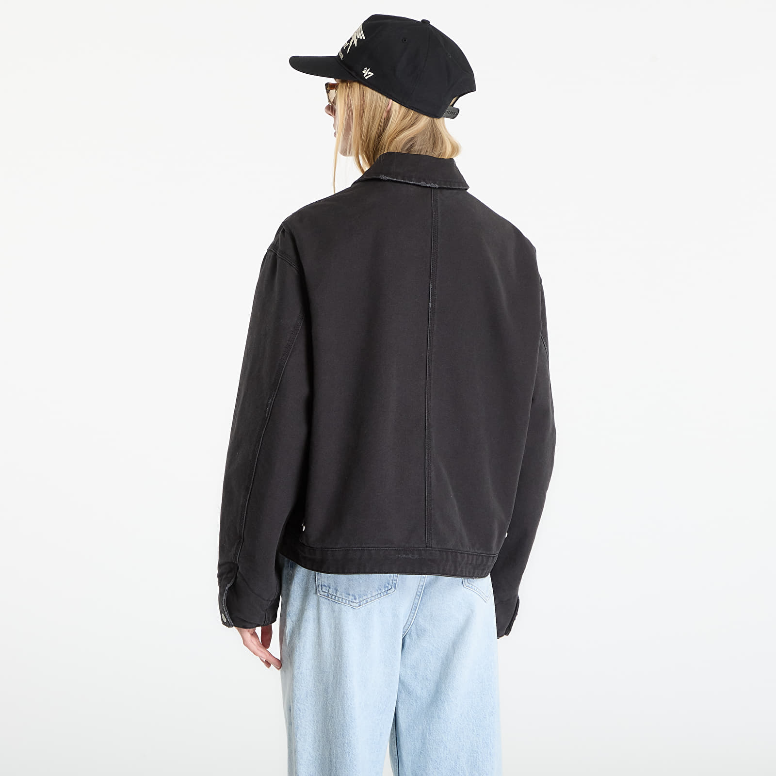 Geci REPRESENT Worker Jacket UNISEX Washed Black