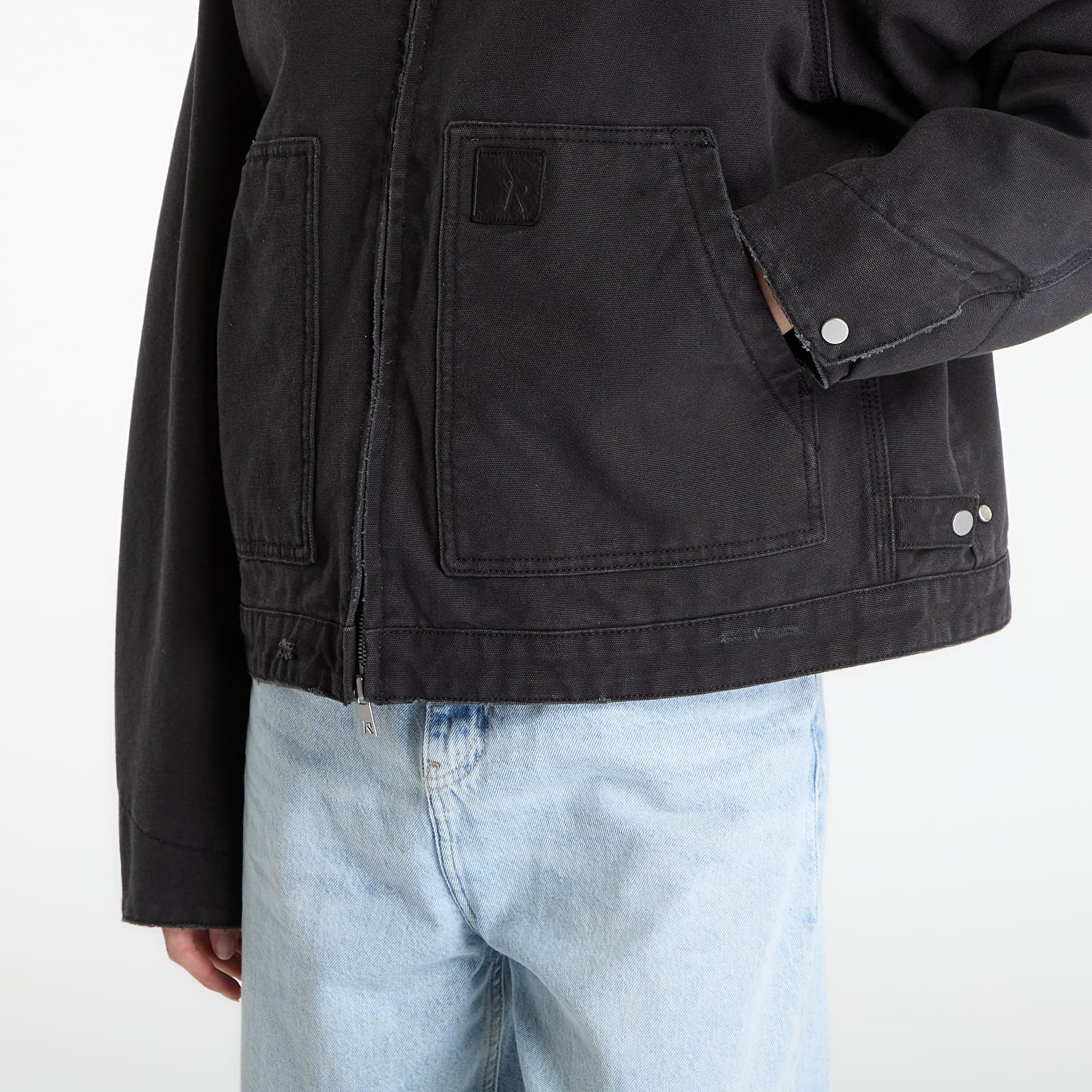 Geci REPRESENT Worker Jacket UNISEX Washed Black