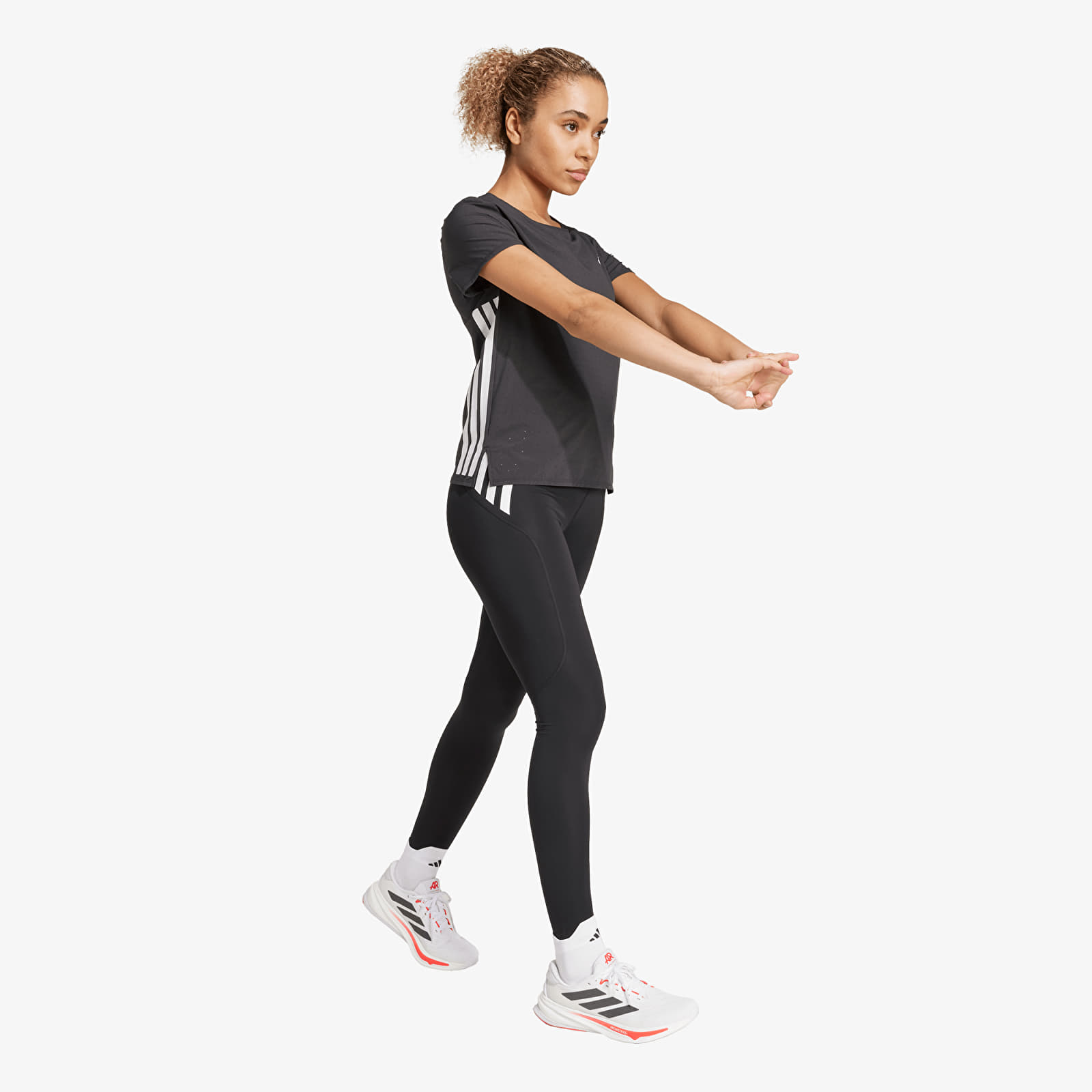 Pajkice  adidas Adizero Full Length Leggings Black