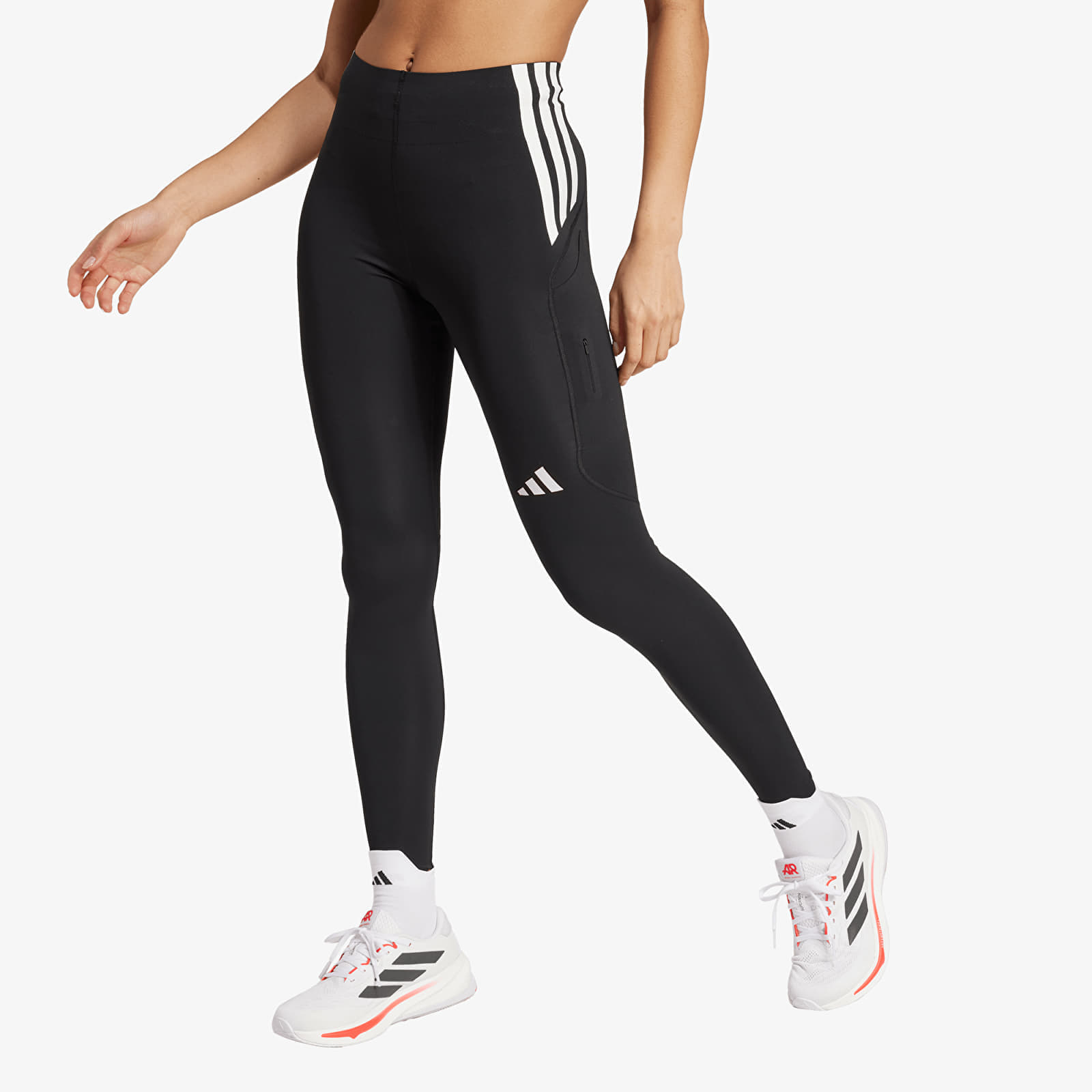 Levně Legíny adidas Adizero Full Length Leggings Black S