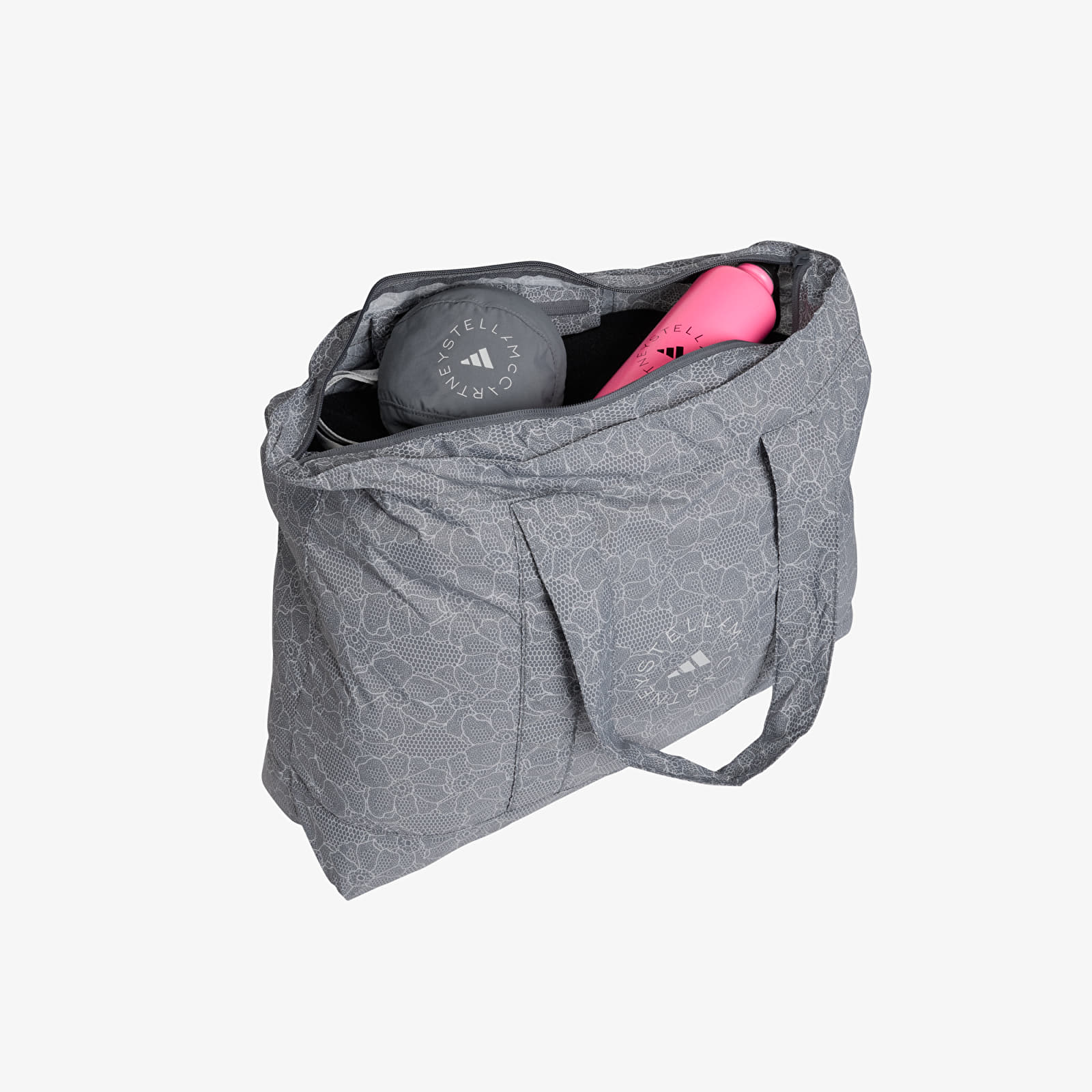 Miesten olkalaukut adidas x Stella Mccartney Packable Tote Bag Onix/ Lgh Solid Grey/ White