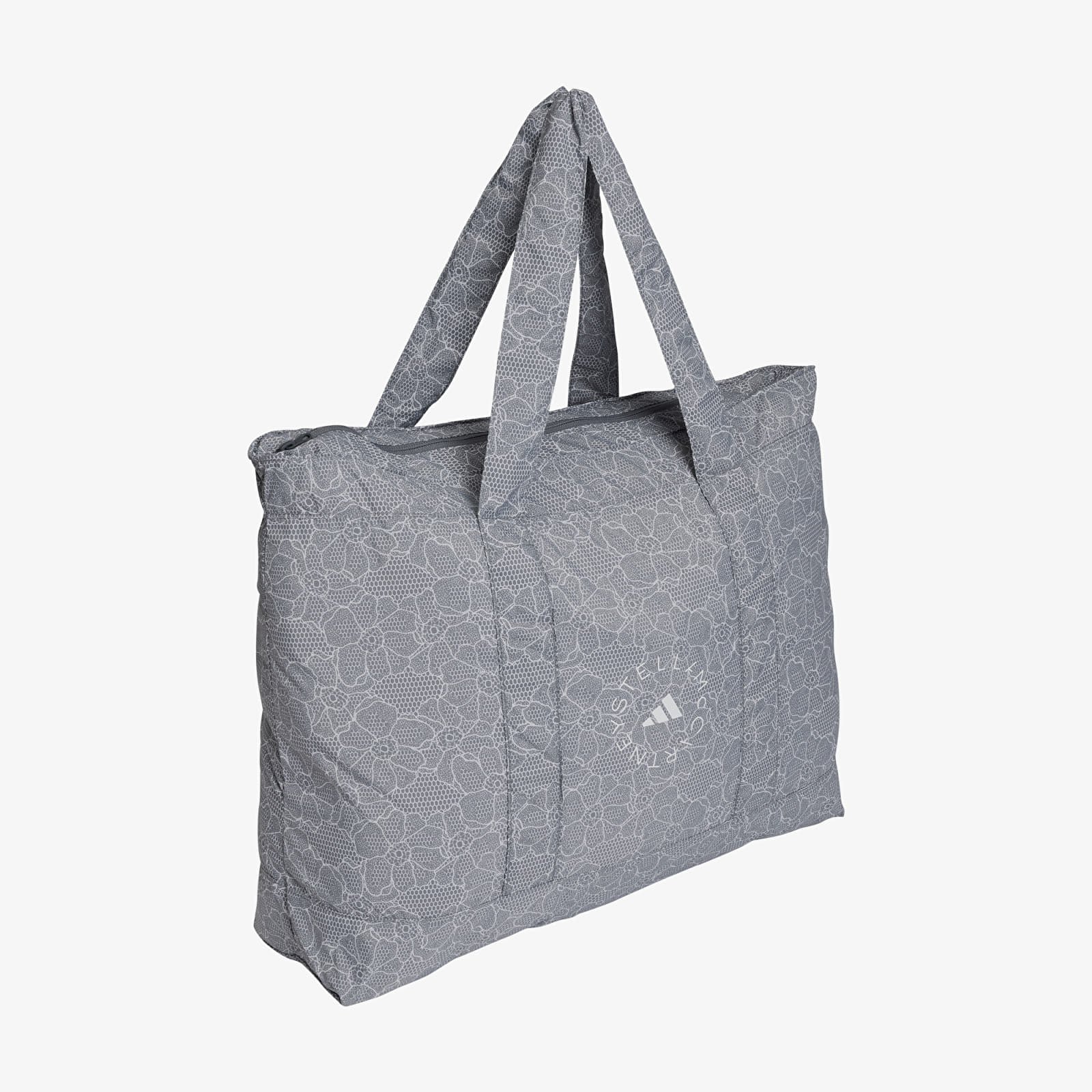Miesten olkalaukut adidas x Stella Mccartney Packable Tote Bag Onix/ Lgh Solid Grey/ White