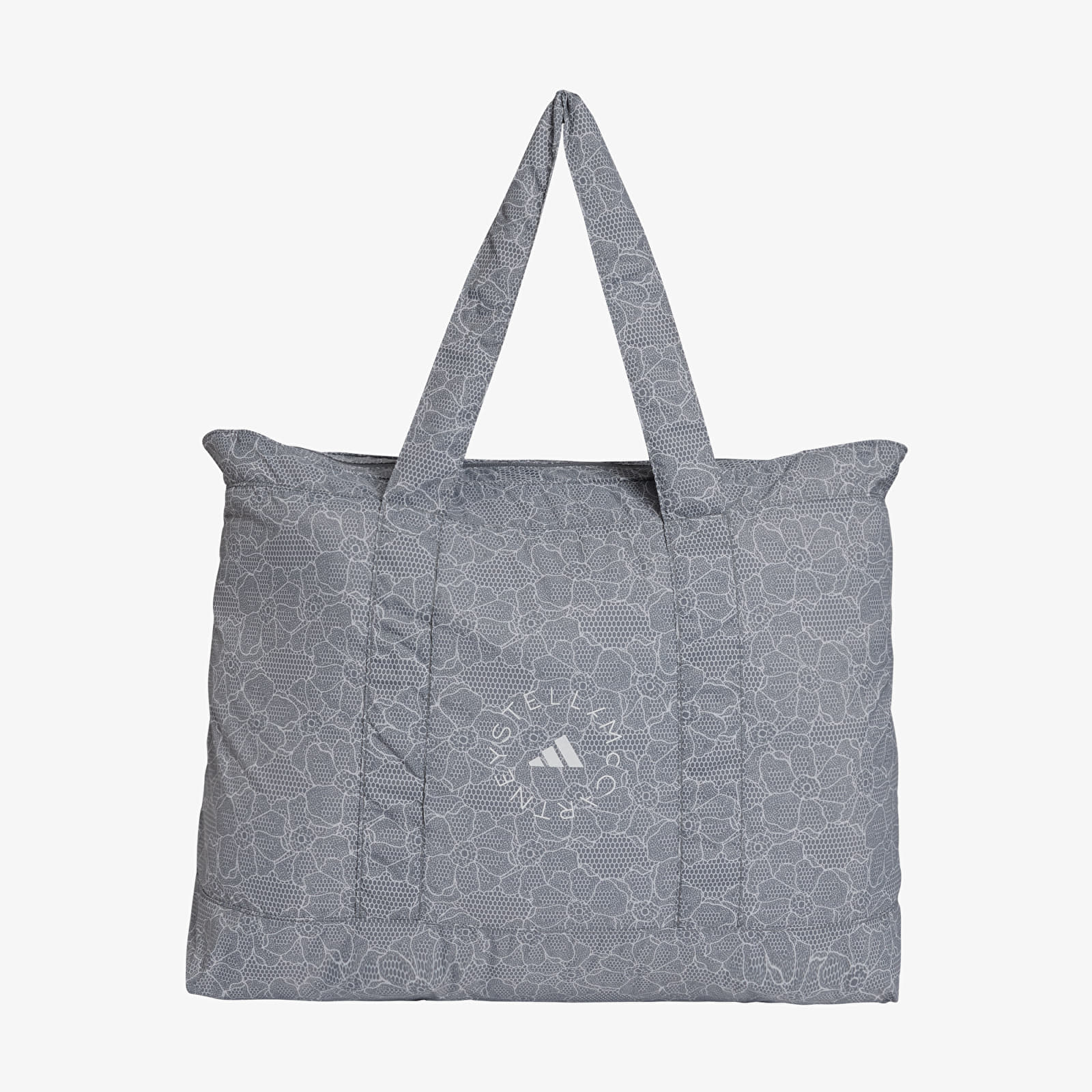 Miesten olkalaukut adidas x Stella Mccartney Packable Tote Bag Onix/ Lgh Solid Grey/ White