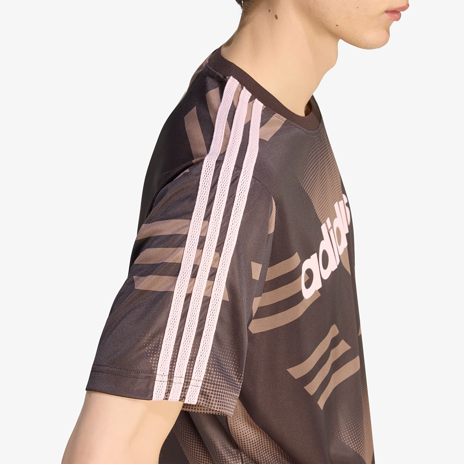 Men's jerseys adidas Loose Sponsored Jersey Aurora Coffee