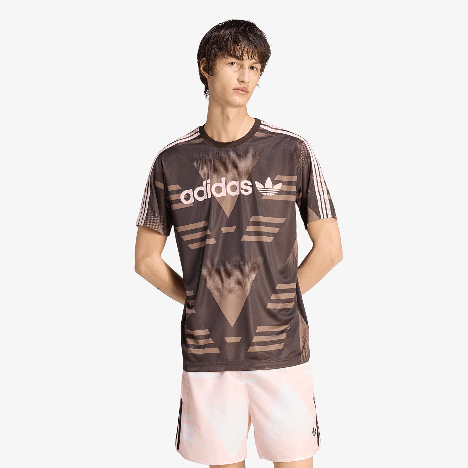 Джърси adidas Loose Sponsored Jersey Aurora Coffee M