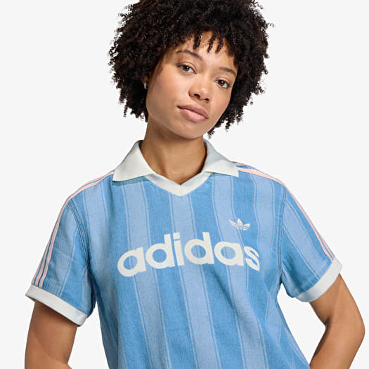 adidas Denim Football Jersey Indigo Denim | Footshop