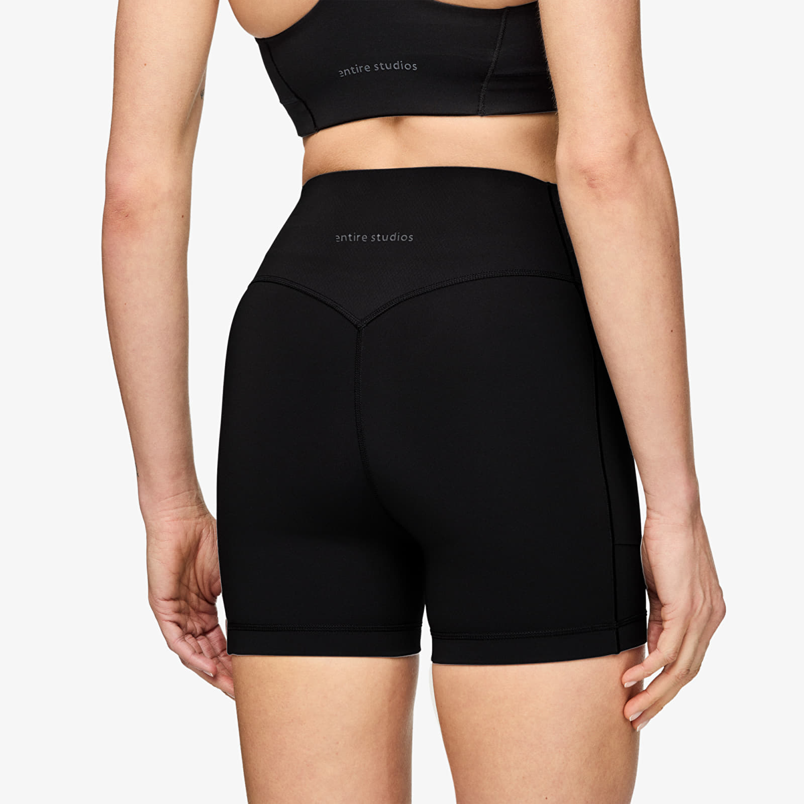 Dámske legíny adidas x Entire Studios Optime Short Training Leggings Black