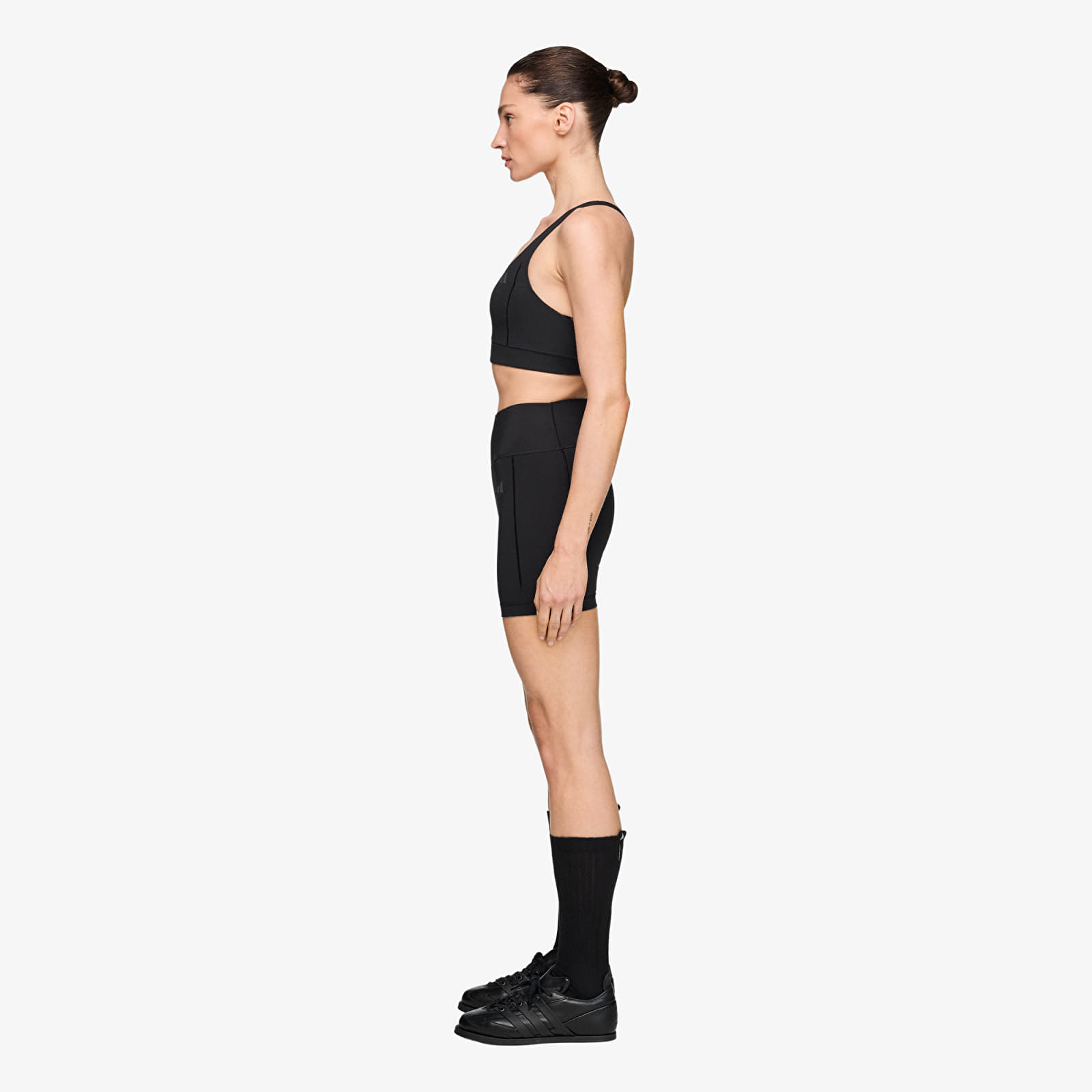 Dámske legíny adidas x Entire Studios Optime Short Training Leggings Black