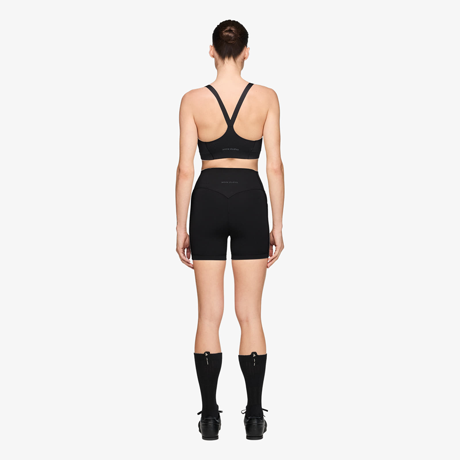 Dámske legíny adidas x Entire Studios Optime Short Training Leggings Black