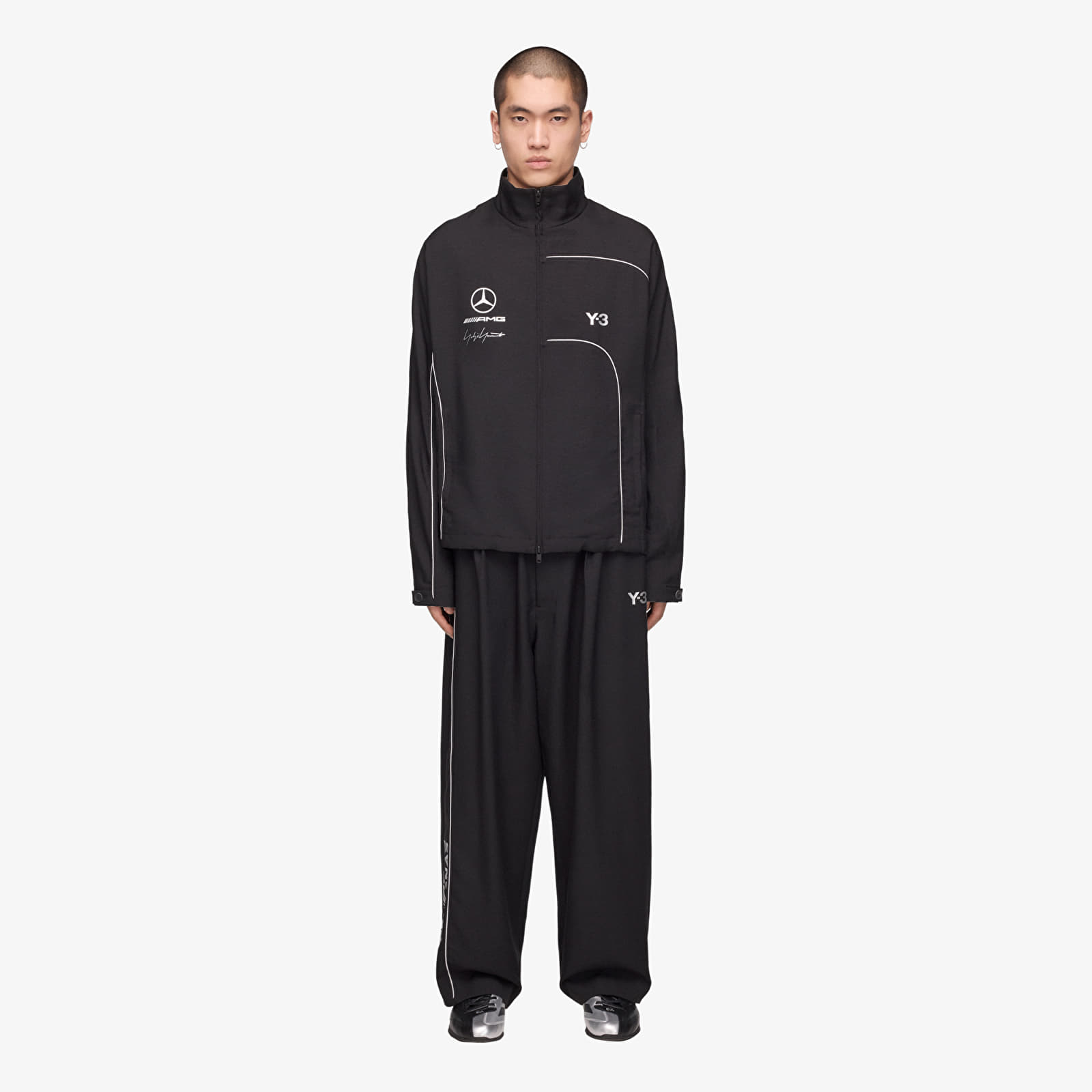 Pánske nohavice Y-3 x Mercedes-AMG PETRONAS Formula One Team Track Pants Black