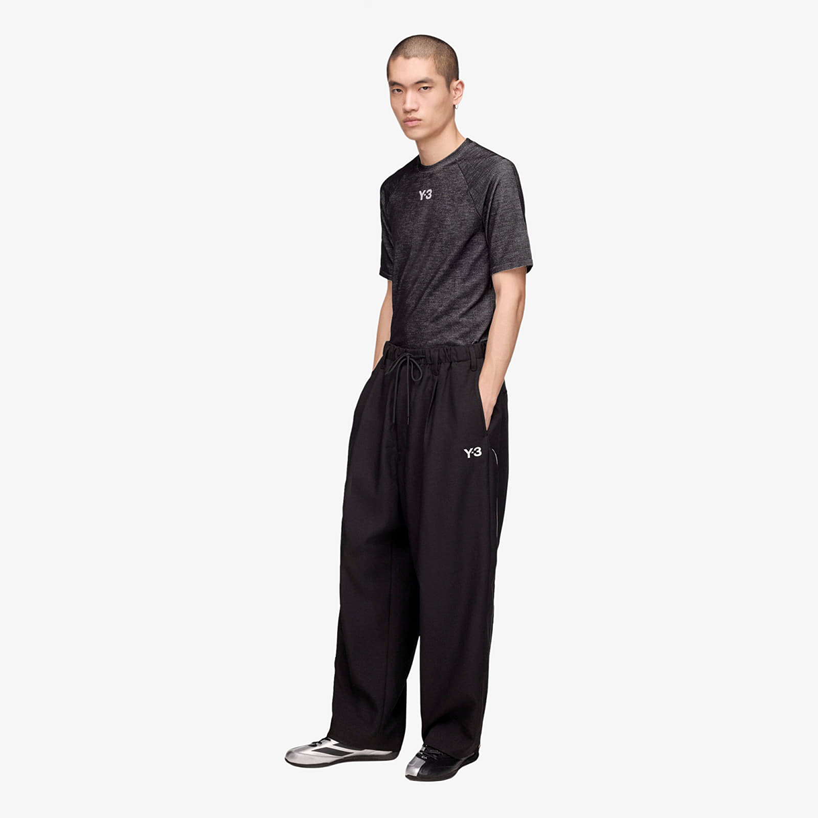 Men's T-shirts Y-3 x Mercedes-AMG PETRONAS Formula One Team Engineered T Shirt Black