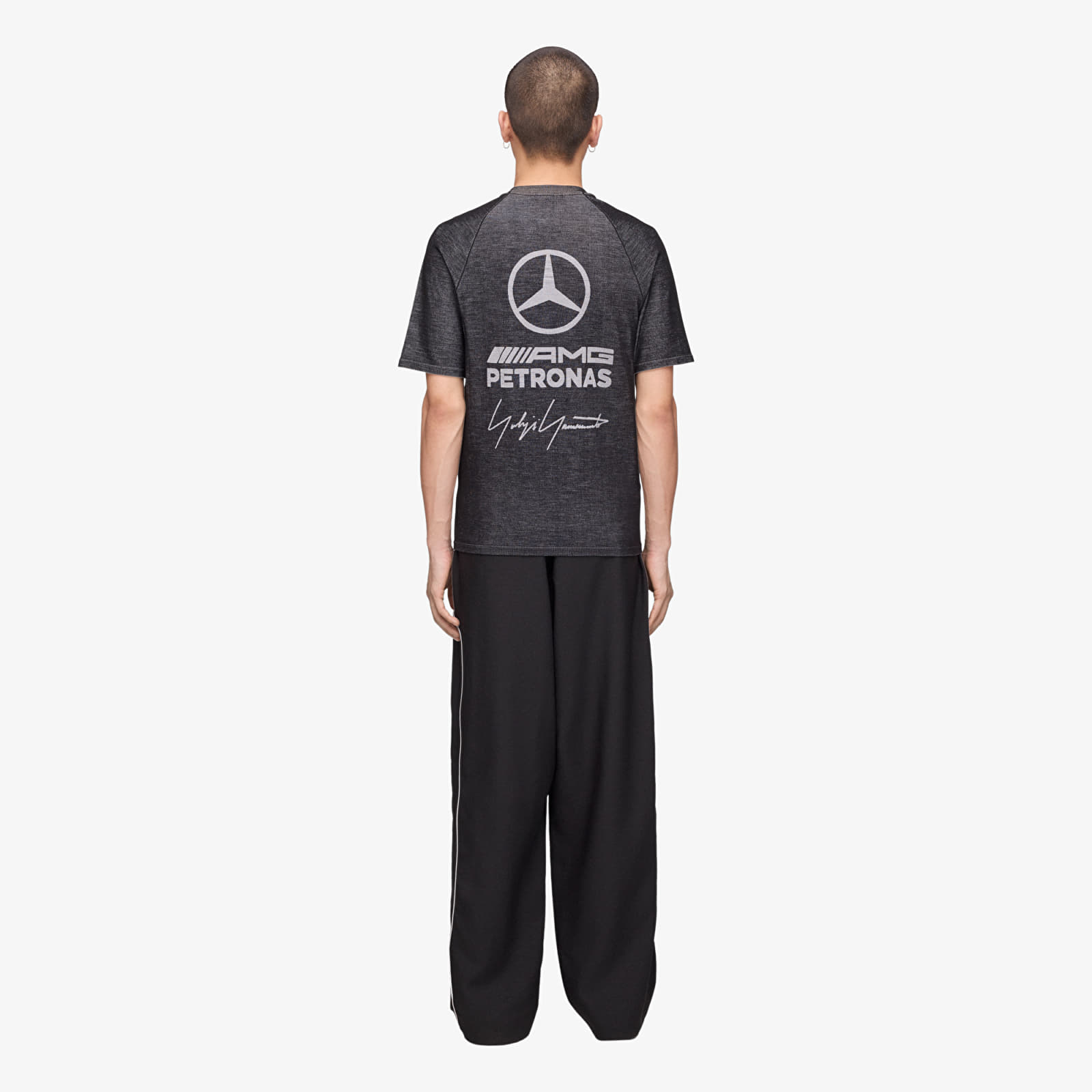 Men's T-shirts Y-3 x Mercedes-AMG PETRONAS Formula One Team Engineered T Shirt Black