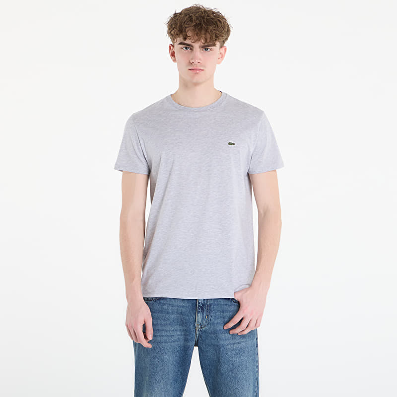T-shirt LACOSTE Tee-Shirt Silver Chine
