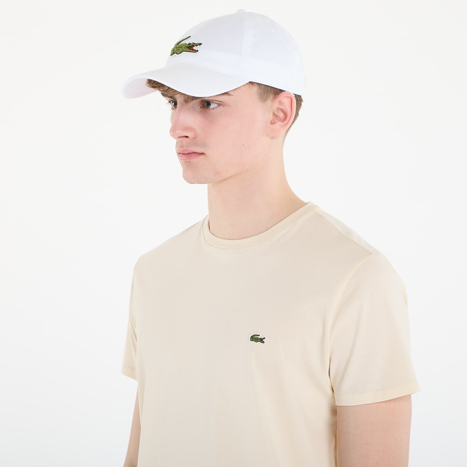 Мужские футболки LACOSTE Tee-Shirt Naturel Clair