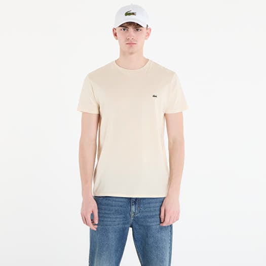 T-shirt LACOSTE Tee-Shirt Naturel Clair