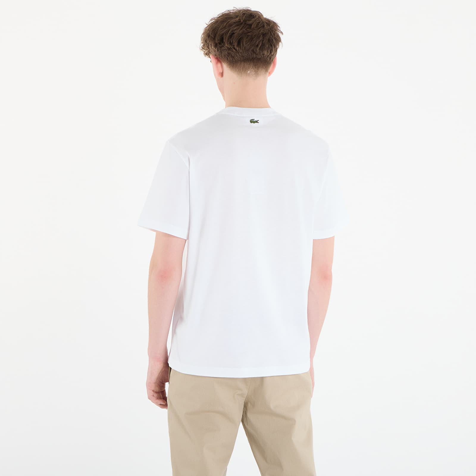 Ανδρικά μπλουζάκια LACOSTE Tee-Shirt White