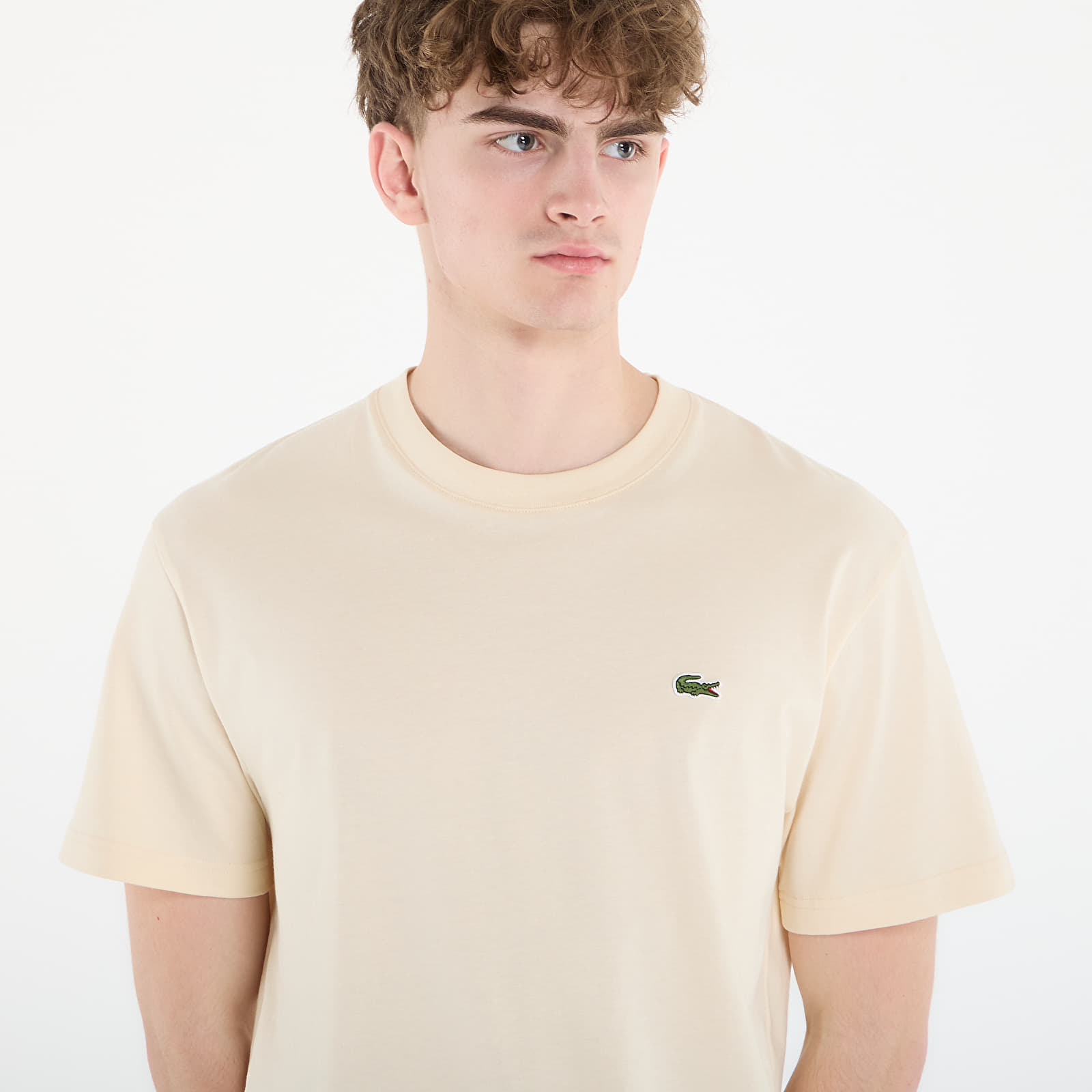 Чоловічі футболки LACOSTE Tee-Shirt Naturel Clair