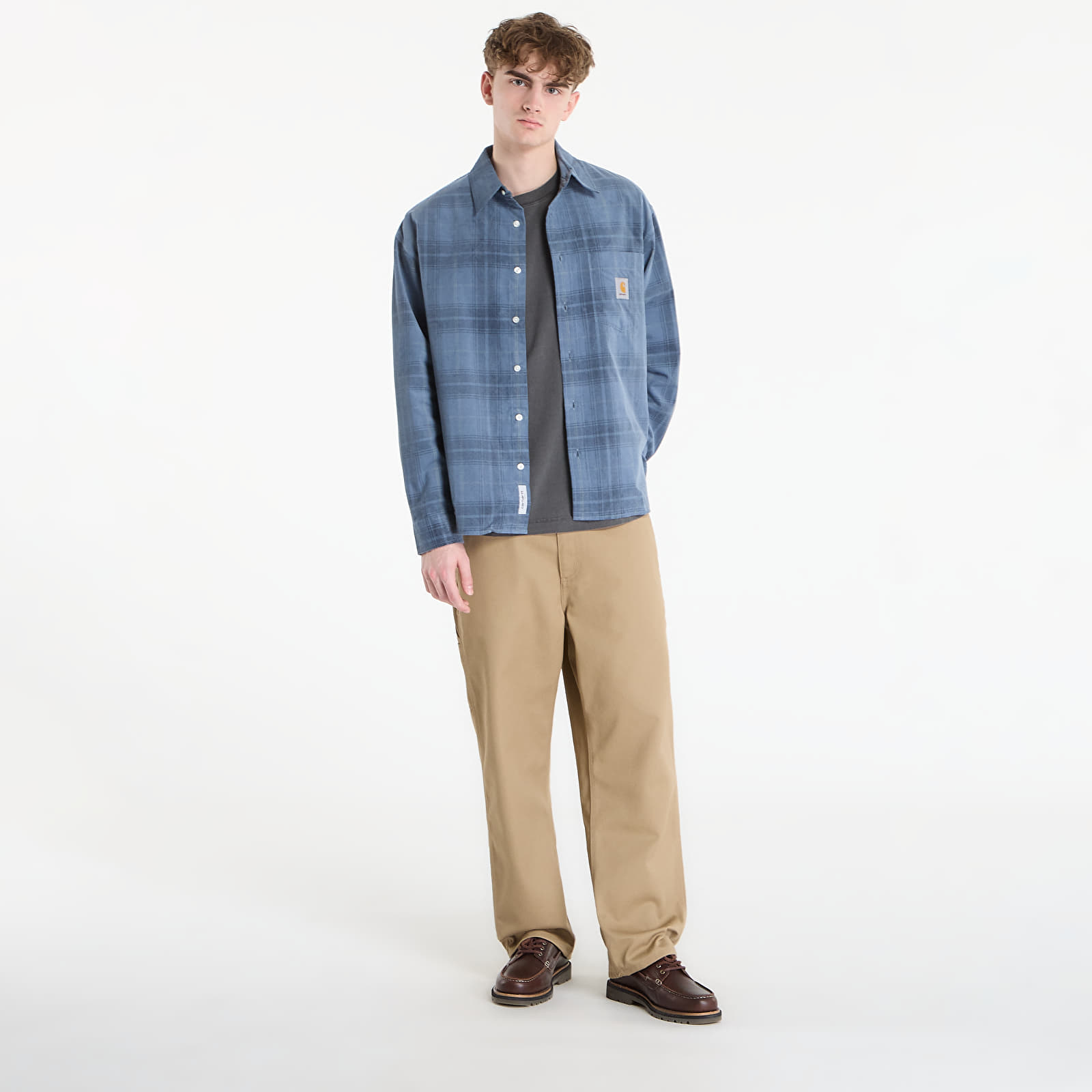 Männer T-Shirts Carhartt WIP S/S Nelson T-Shirt UNISEX Black