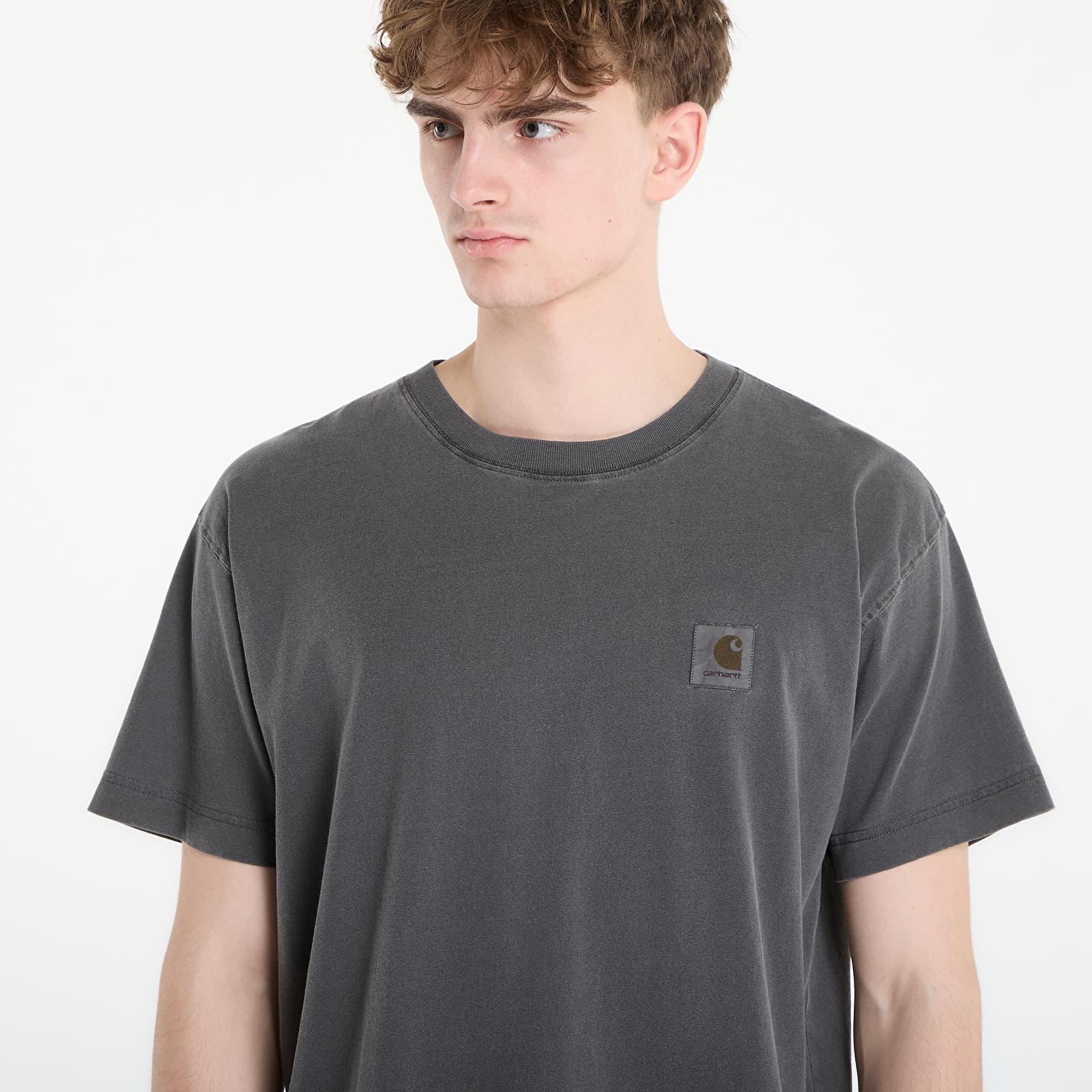 Männer T-Shirts Carhartt WIP S/S Nelson T-Shirt UNISEX Black