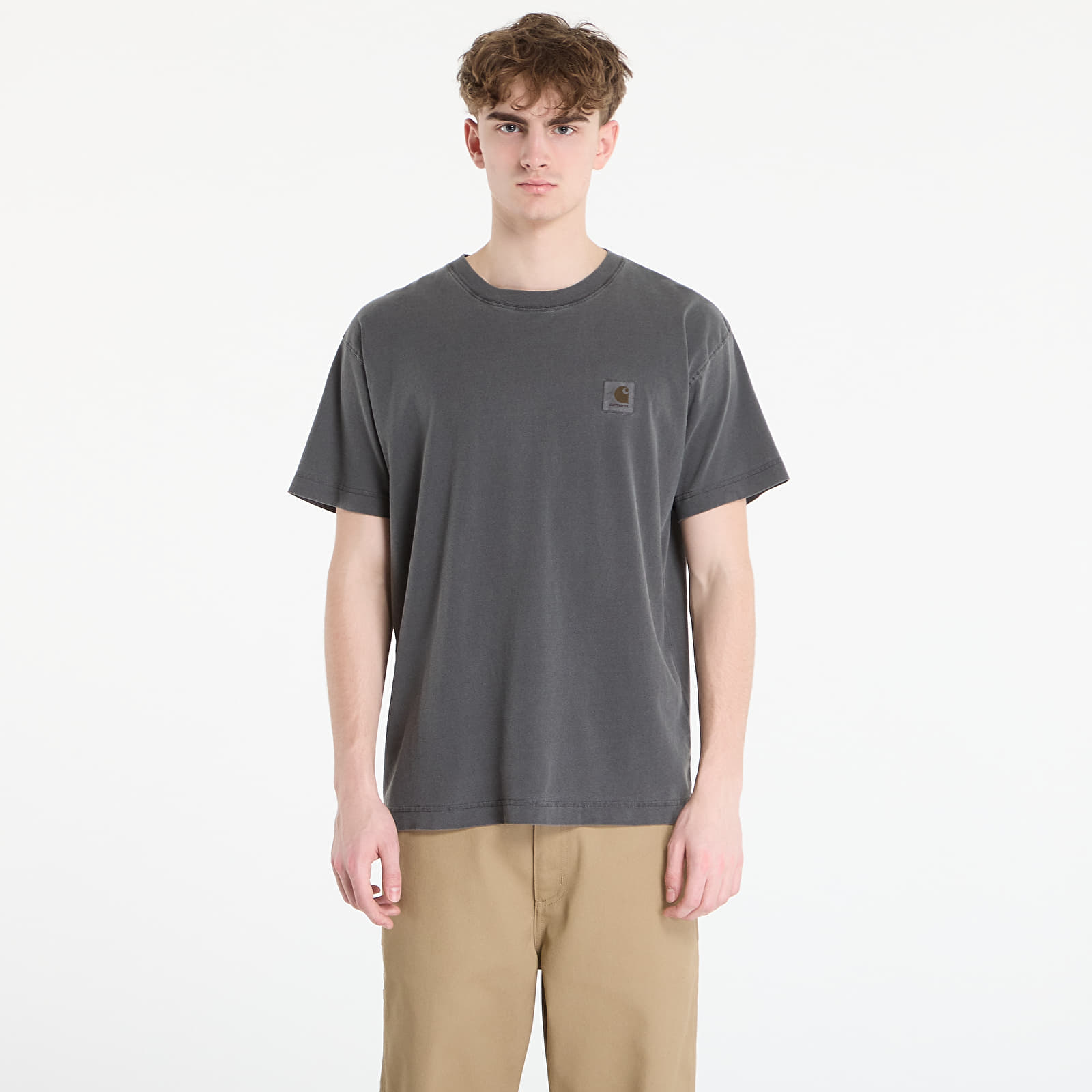 Männer T-Shirts Carhartt WIP S/S Nelson T-Shirt UNISEX Black