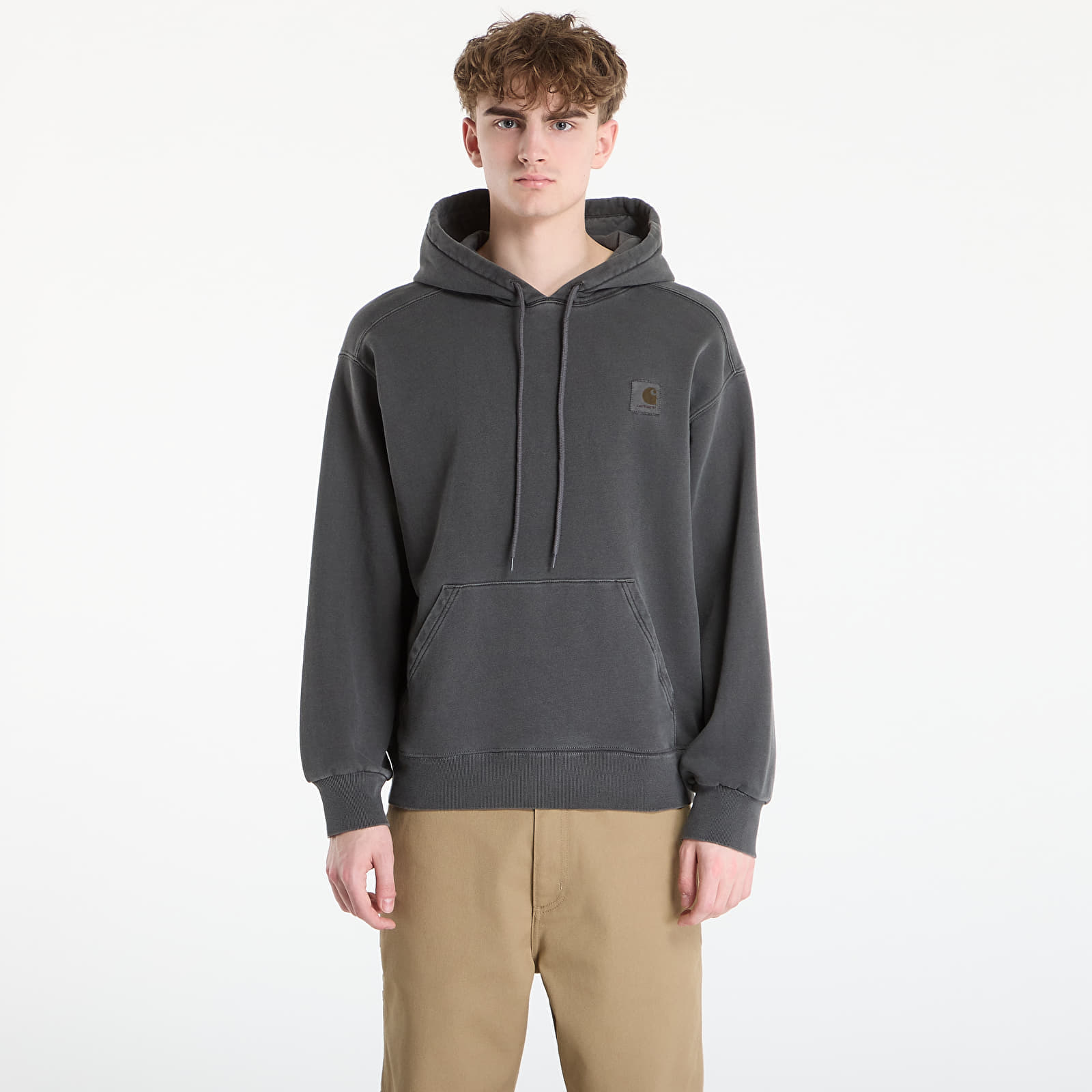 Суитшърт Carhartt WIP Hooded Nelson Sweat UNISEX Black L
