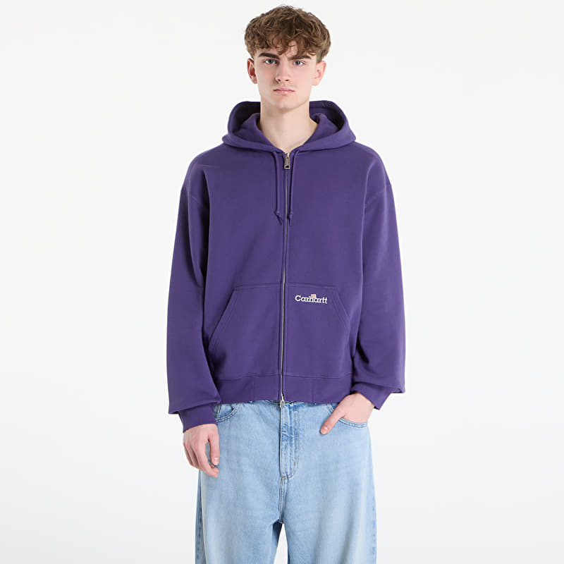 Sweatshirt Carhartt WIP Hooded WIP Label Sweat Jacket UNISEX Calla