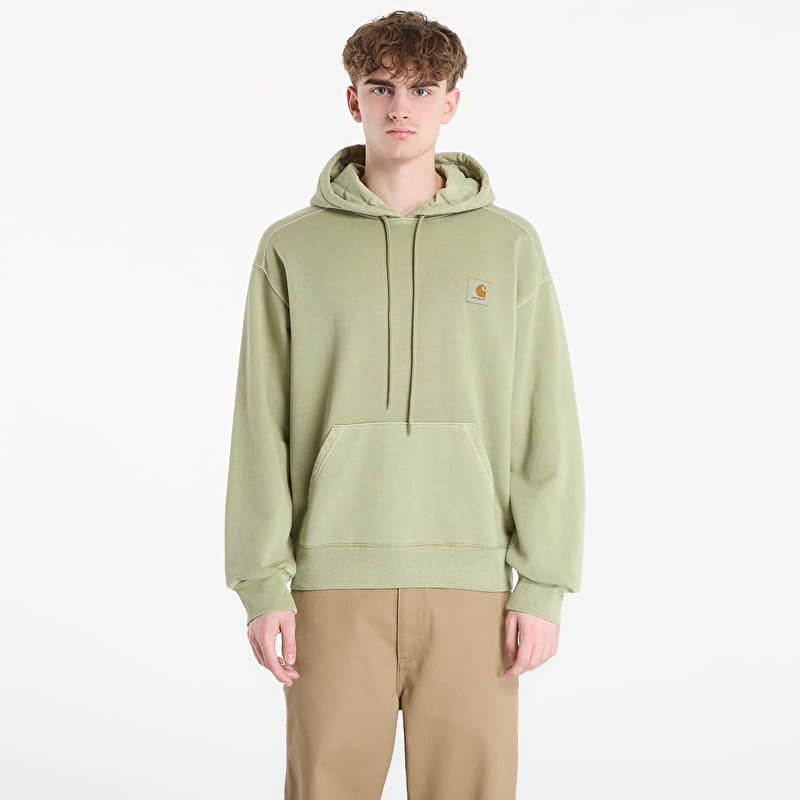 Sweatshirt Carhartt WIP Hooded Nelson Sweat UNISEX Gentle Green