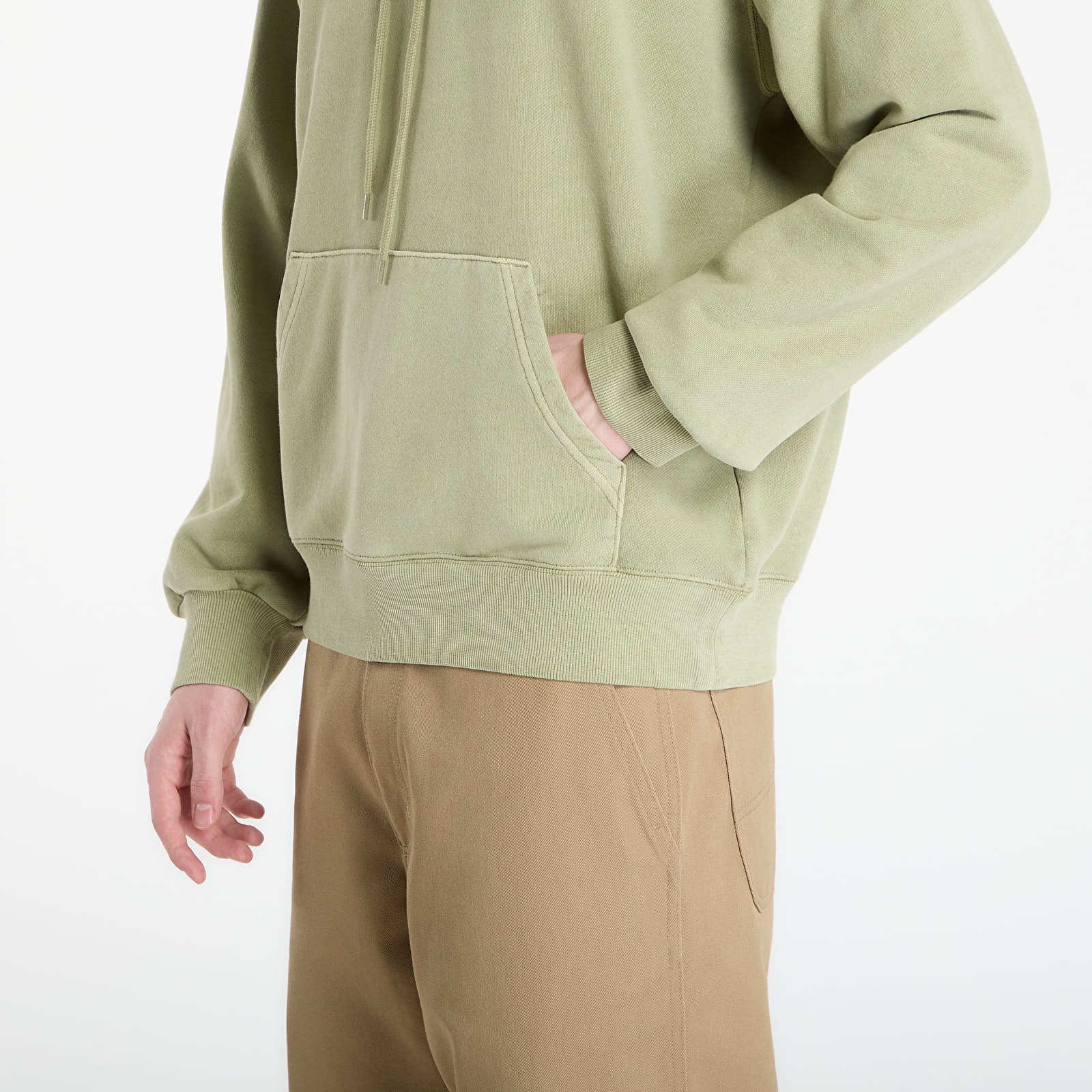 Мъжки суичъри Carhartt WIP Hooded Nelson Sweat UNISEX Gentle Green