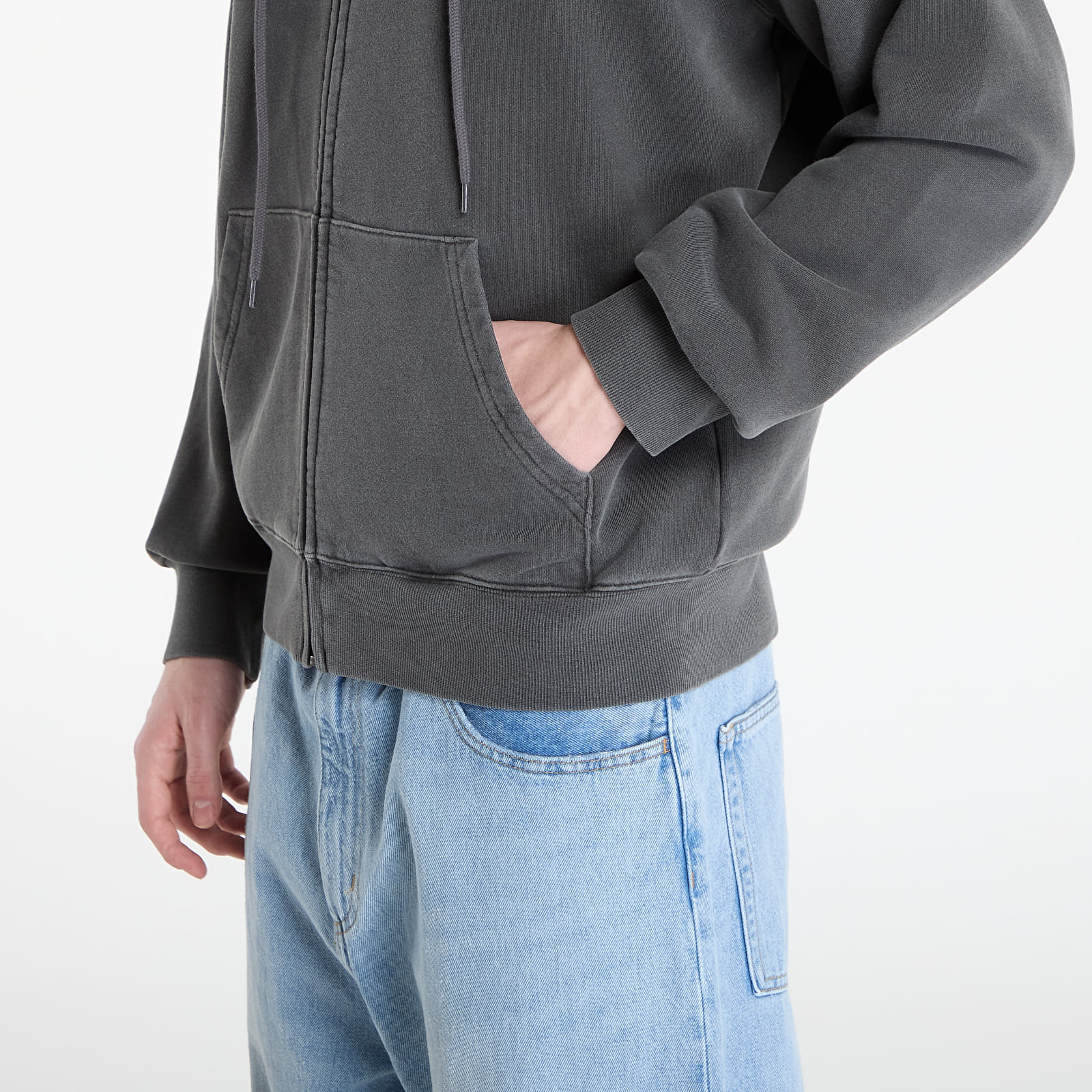 Ανδρικά φούτερ  Carhartt WIP Hooded Nelson Jacket UNISEX Black