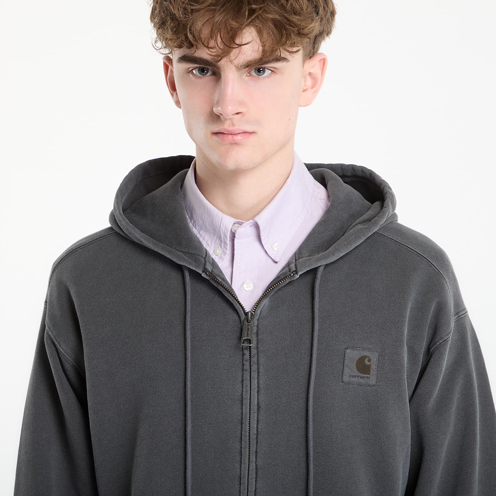 Ανδρικά φούτερ  Carhartt WIP Hooded Nelson Jacket UNISEX Black