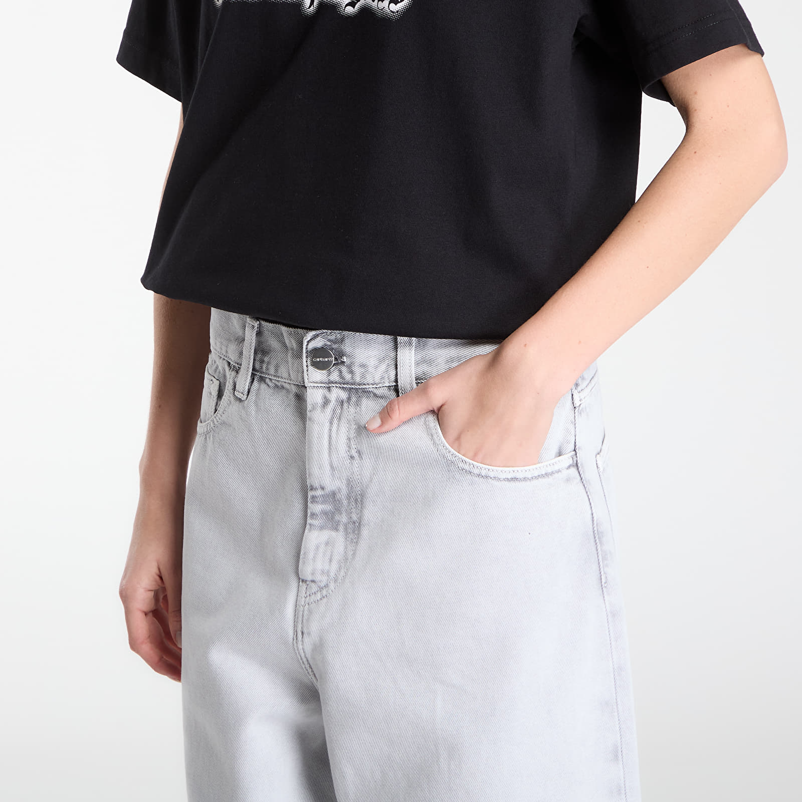 Jeans til kvinder Carhartt WIP W' Brandon Pant Black