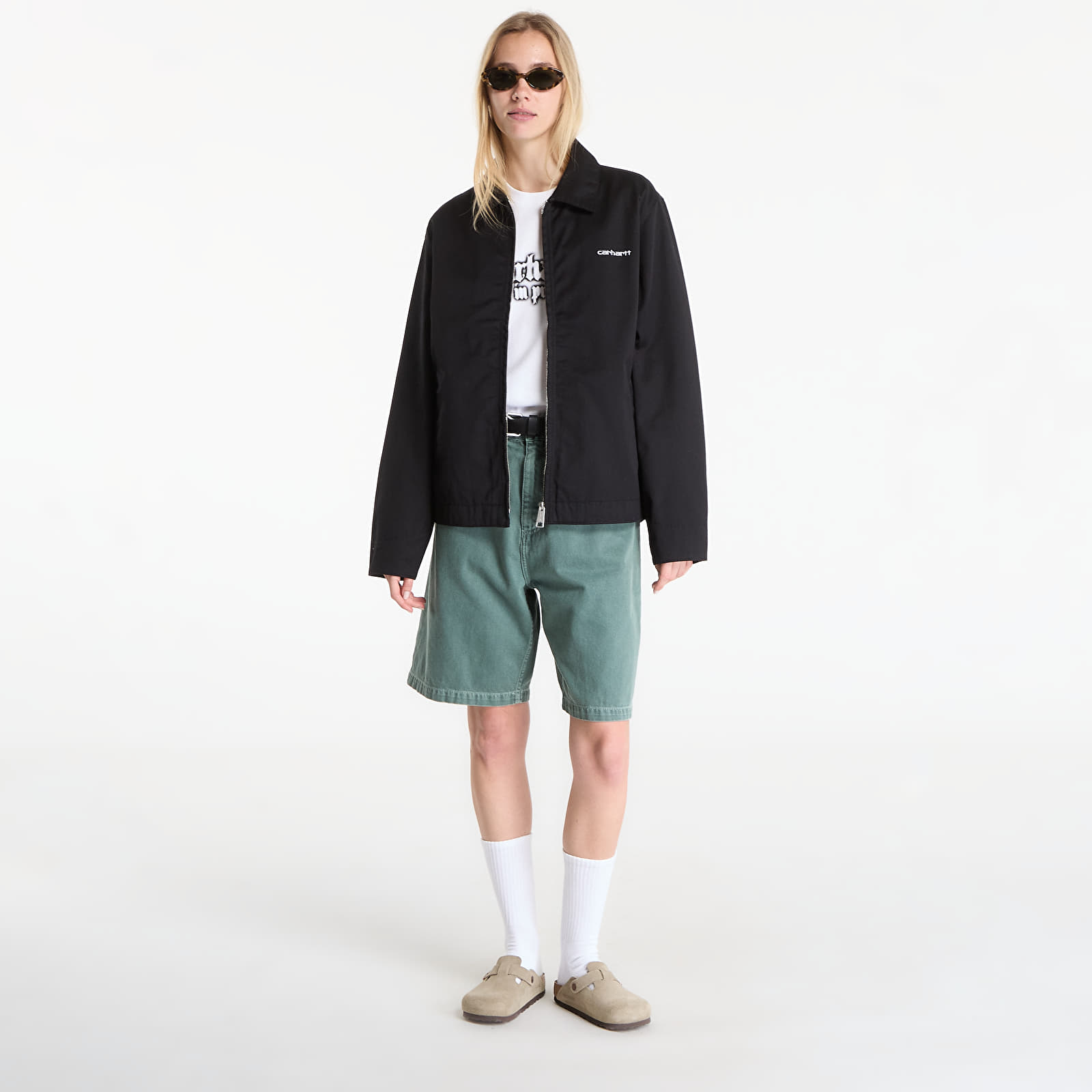 Jacken Carhartt WIP Module Script Jacket UNISEX Black/ White