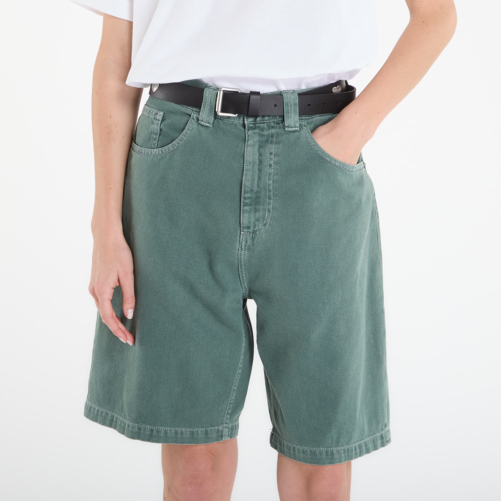 Šorti Carhartt WIP Brandon Short UNISEX Velvet Green