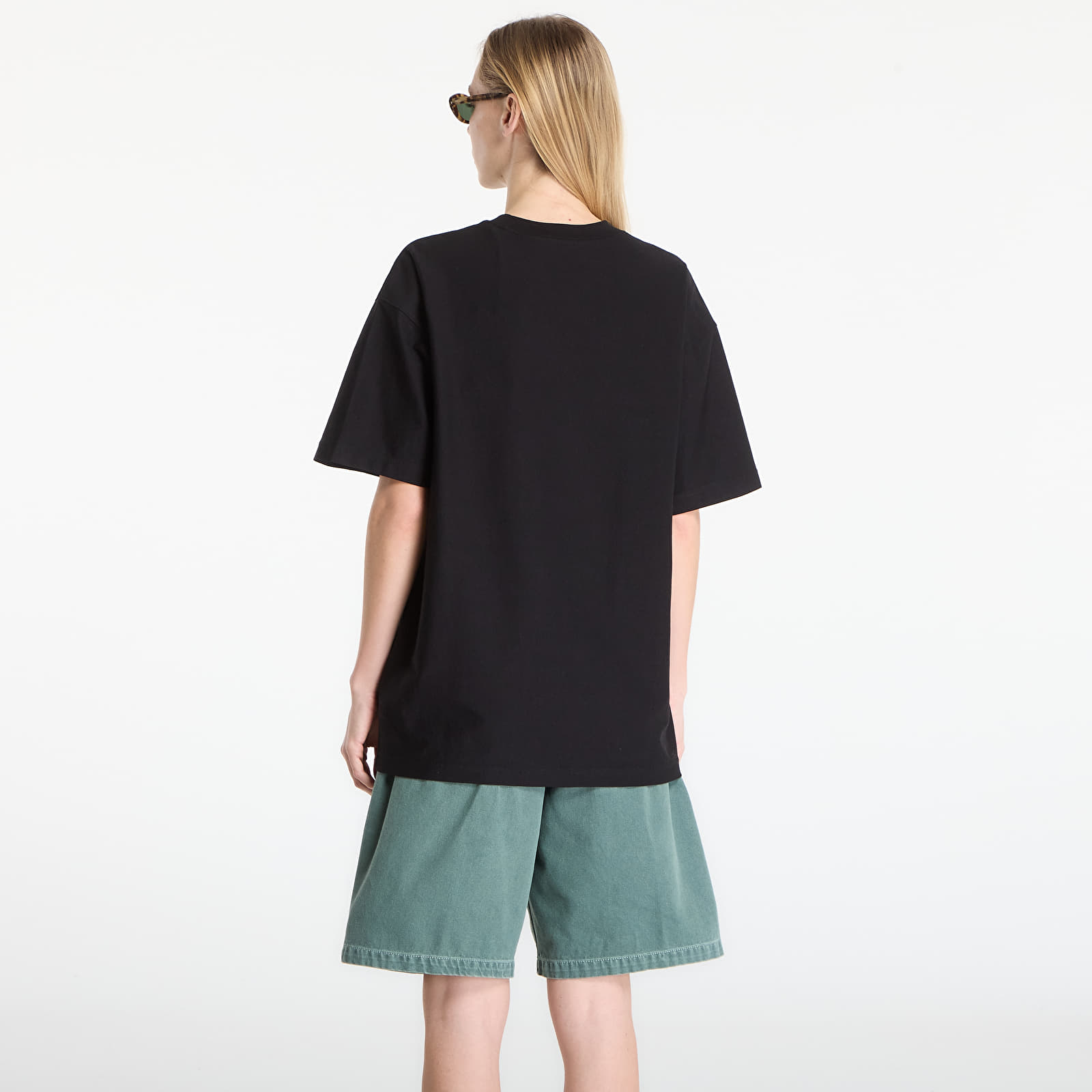   Μπλούζες Carhartt WIP S/S WIP Label T-Shirt UNISEX Black