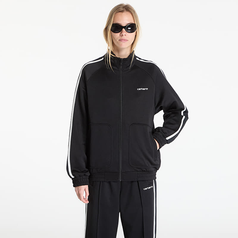 Sweatshirt Carhartt WIP Bolar Sweat Jacket UNISEX Black/ Wax