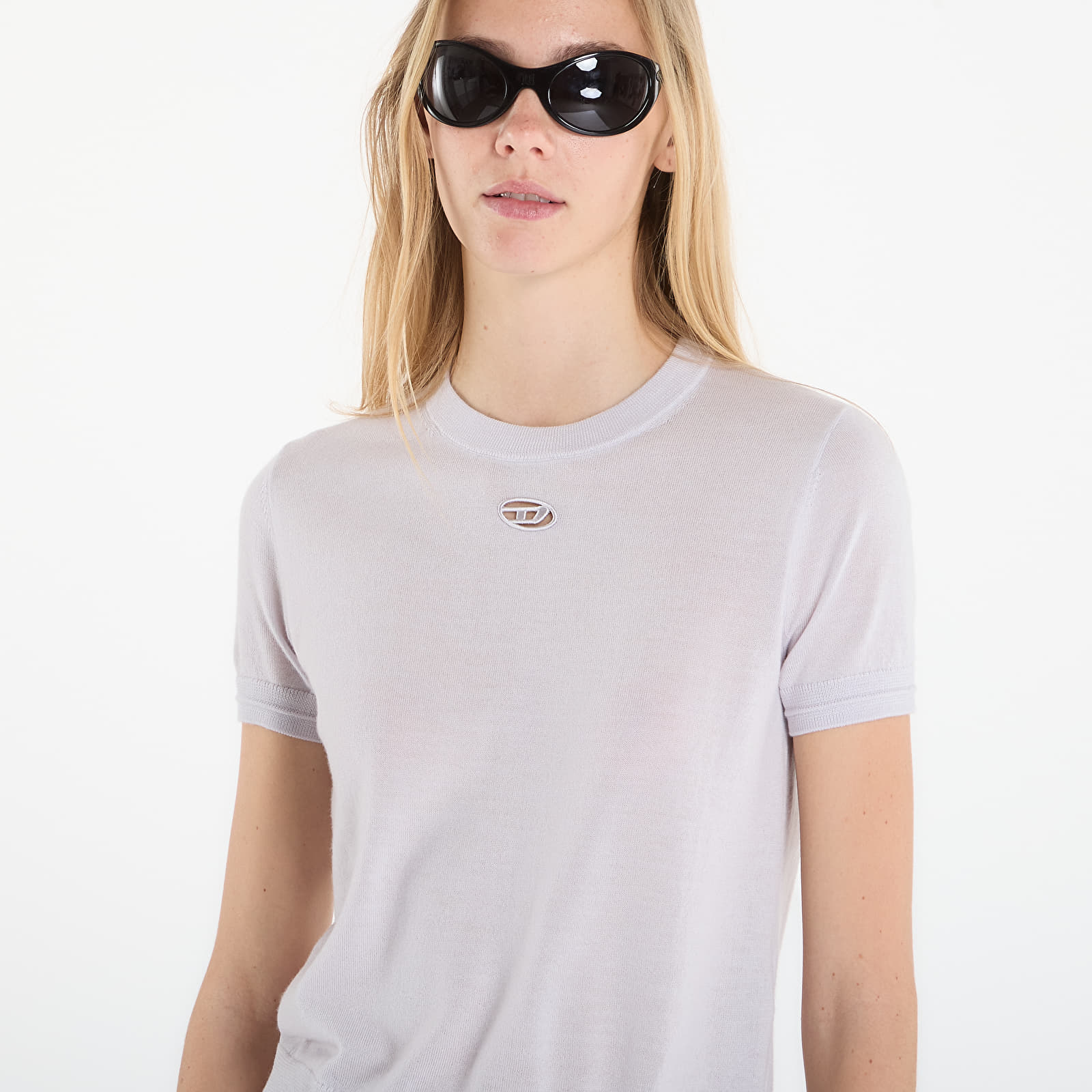 Women's sweaters Diesel M-Aline Knitwear Mirage Gray