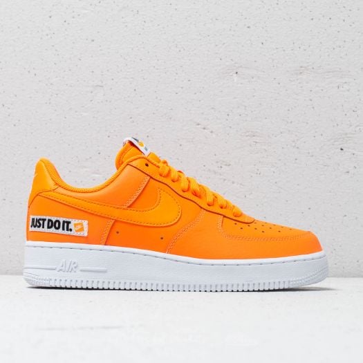 Men s shoes Nike Air Force 1 07 LV8 JDI Leather Total Orange Total Orange Footshop