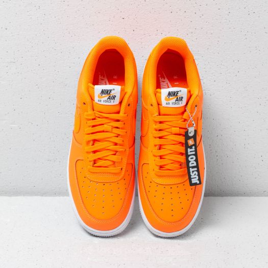 Men s shoes Nike Air Force 1 07 LV8 JDI Leather Total Orange