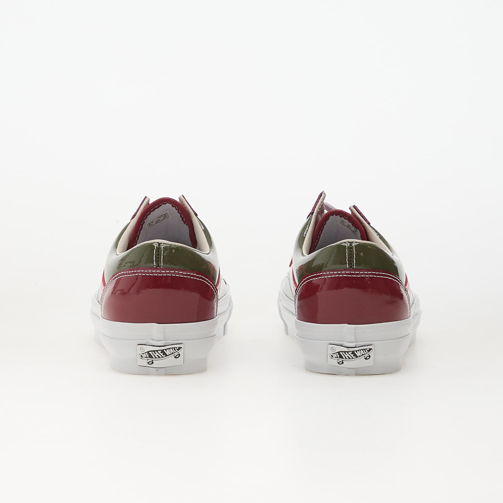 Herren Sneaker und Schuhe Vans LX Old Skool 36 Patent Bordeaux/ Olive