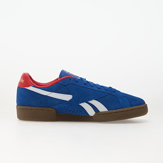 Reebok Club C Grounds Uk Vector Blue/ Vector Red/ Gum | Footshop display picture 3