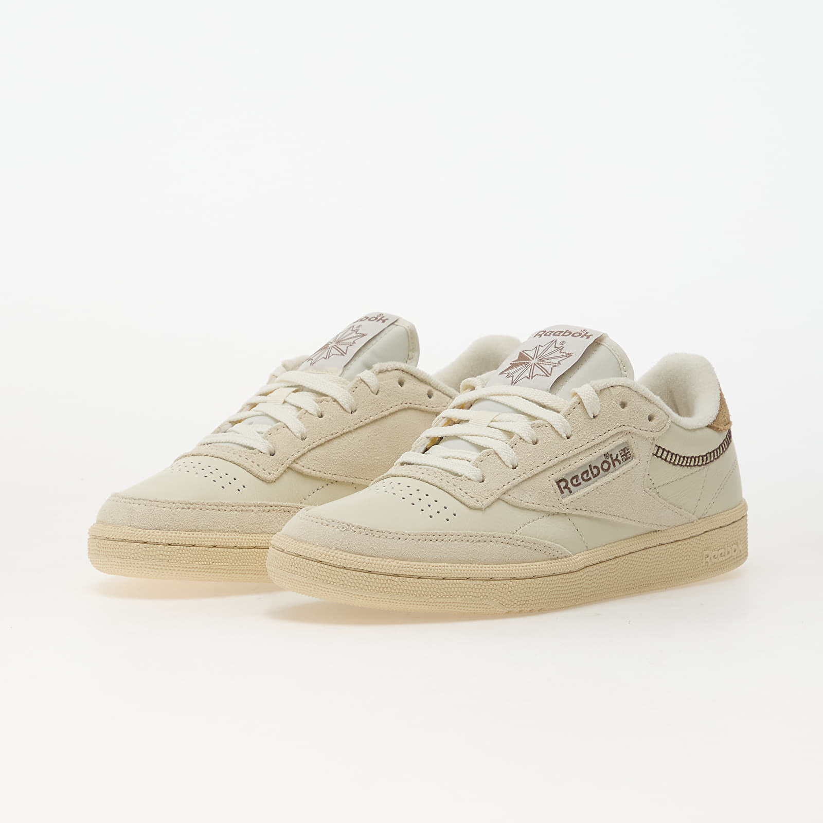 Skor för män Reebok Club C 85 Vintage Vintage Chalk/ Ginger Root/ Simple Brown