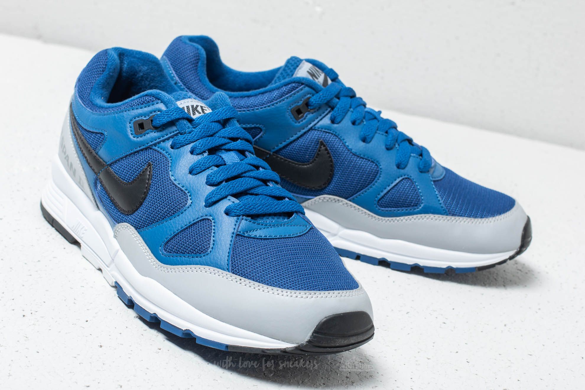 Scarpe uomo Nike W Air Span II Gym Blue Black Wolf Grey Footshop