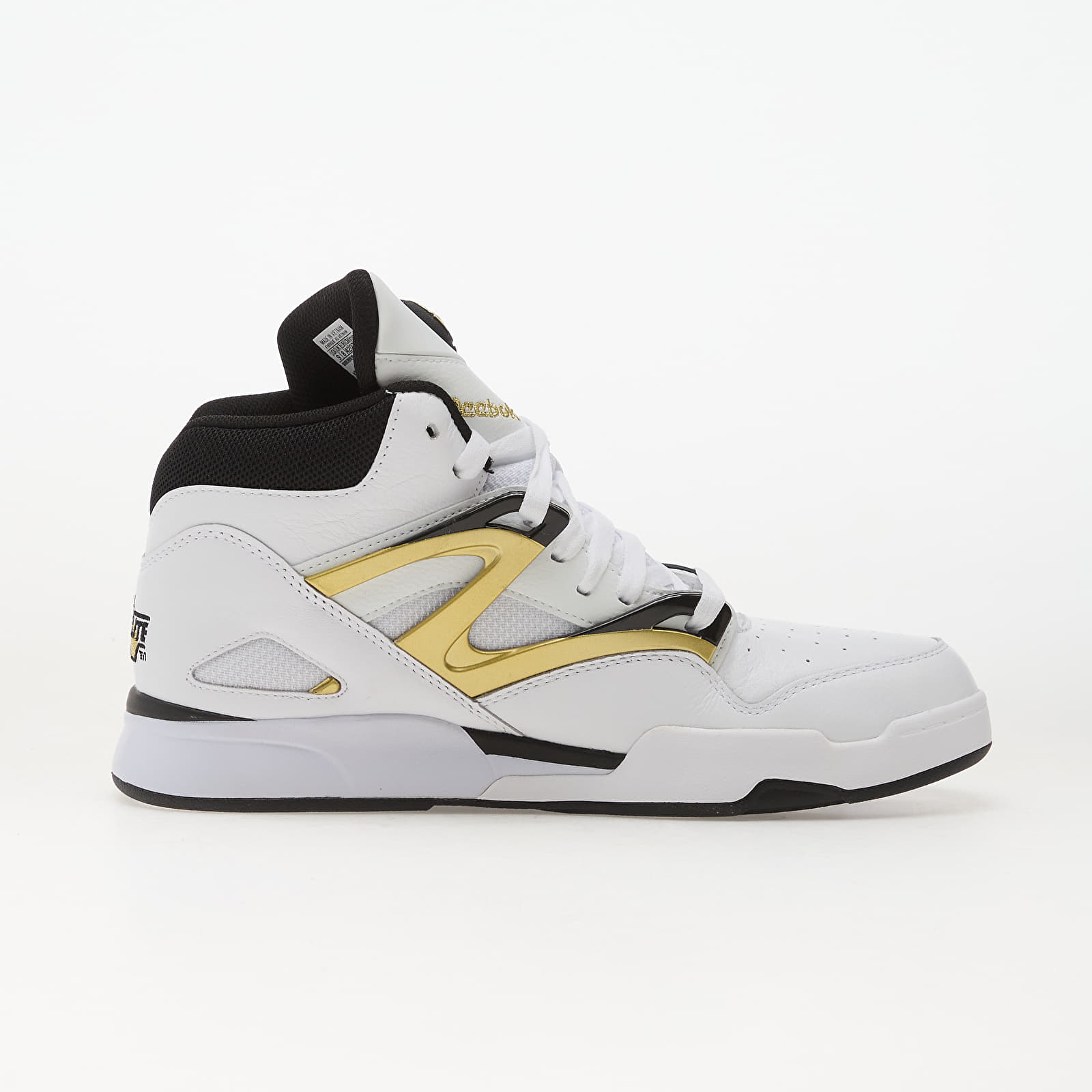 Herren Sneaker und Schuhe Reebok Pump Omni Zone Ii White/ Black/ Gold