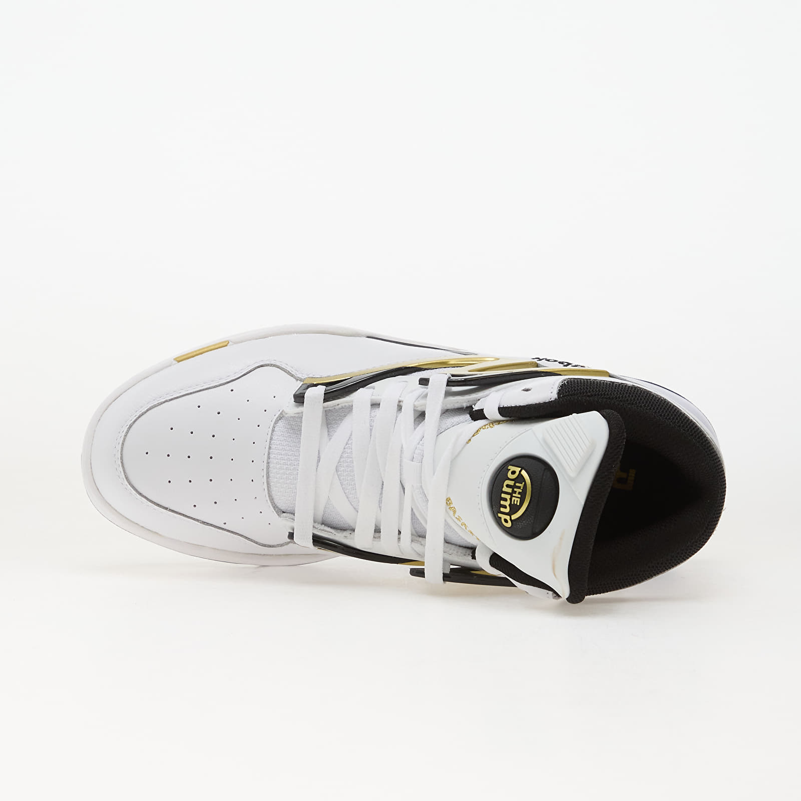 Herren Sneaker und Schuhe Reebok Pump Omni Zone Ii White/ Black/ Gold
